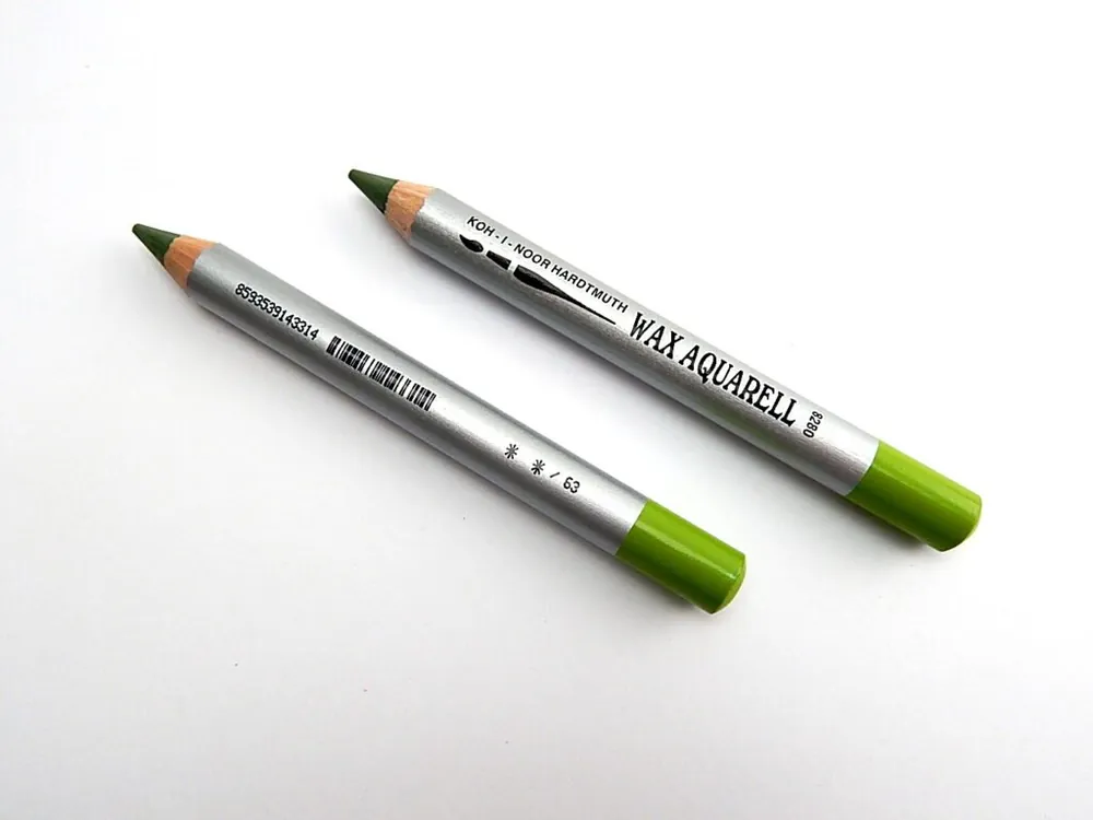 Pastelka 8280/63 Wax Aquarell, zelená olivová světlá - Toppapír Jen Po Omezenou Doba