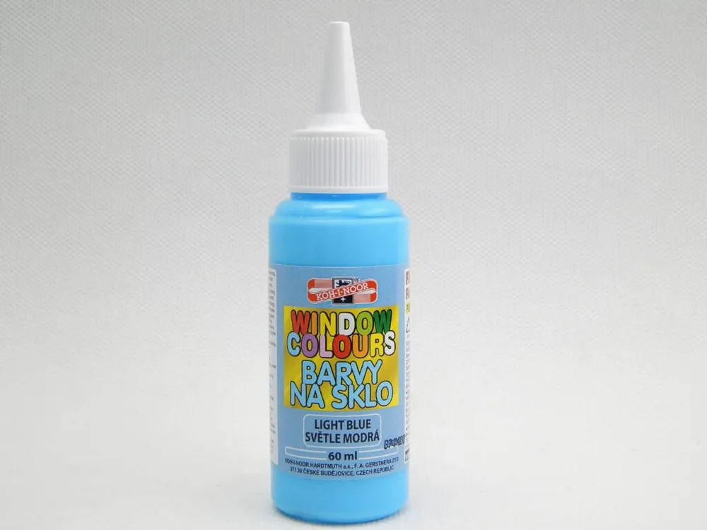Poslední Šance Barva 9742008, na sklo, SVĚTLE MODRÁ, 60ml - Toppapír