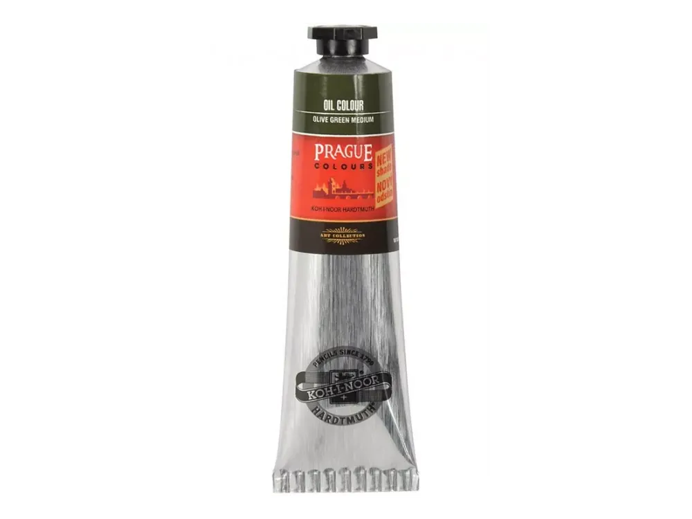 Sezónní Sleva Olejová barva 1617/502, 40ml, zeleň olivová střední - Toppapír