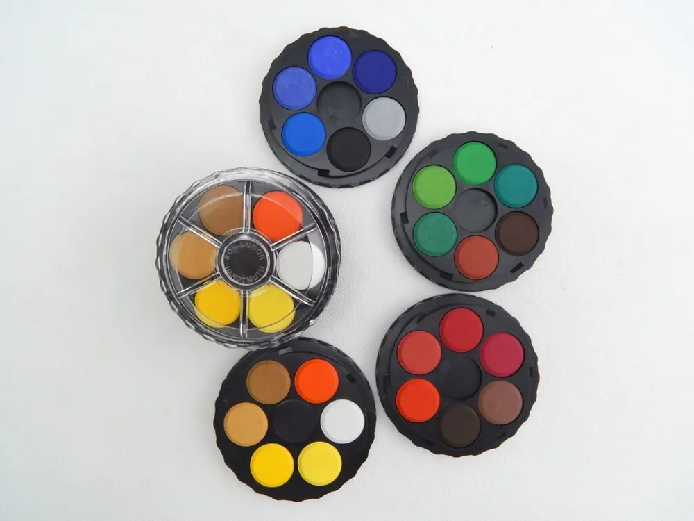 Barvy 171506 vodové kulaté, 22,5mm, 24 odstínů - Toppapír Cenově Výhodný