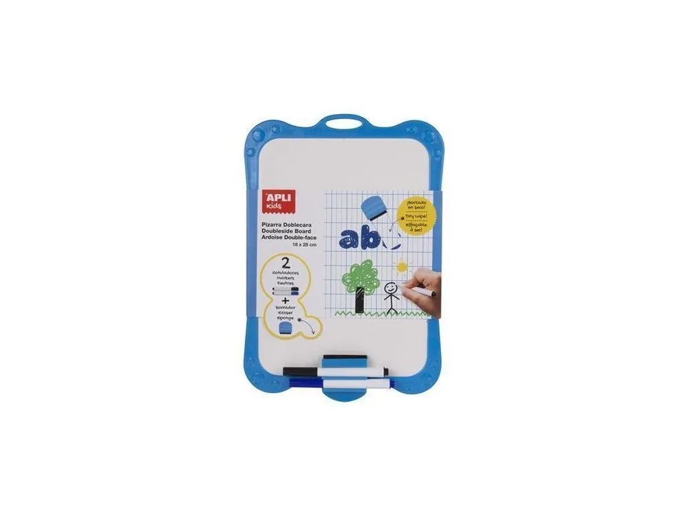 Top Prodej Tabulka s gumou a fixy, oboustranná, APLI Kids 12916 - Toppapír
