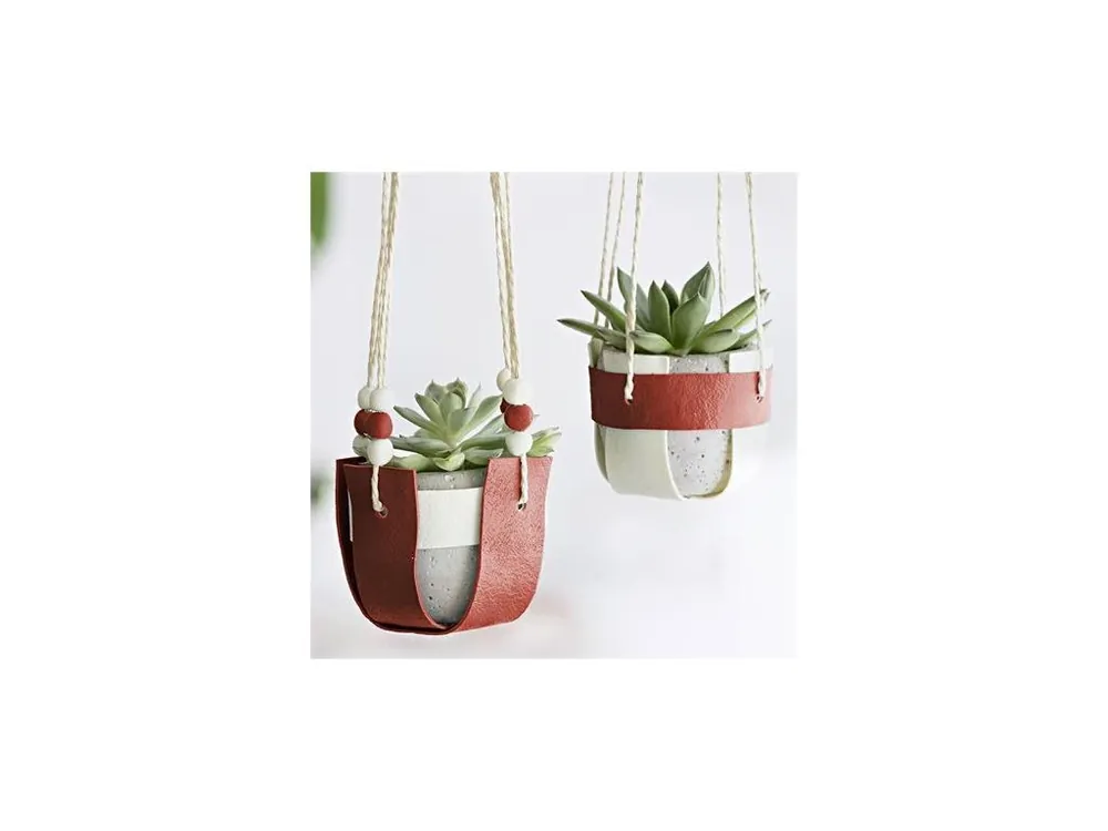 Sleva FIMO Leather Sada DIY KVĚTINÁČ na zavěšení - Toppapír