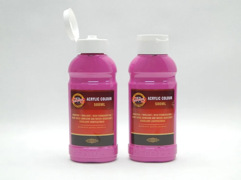Sezónní Sleva Akrylová barva 1627/0315 magenta 500ml - Toppapír