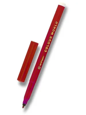 Značkový Centropen Colour World 7550 - popisovač - červený