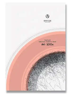 Akce OA - záznamní kniha - A4, 100 l., linkovaná
