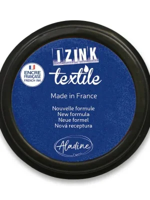 Aladine Izink Textile - razítkovací polštářek - tmavě modrá Výprodej