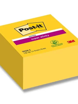3M Post-it 2028S Super Sticky - silně lepicí bloček - 76 x 76 mm, 350 listů Rychlé Dodání