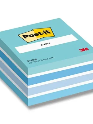 3M Post-it 2028B Aquarelle - samolepicí bloček - 76×76 mm, Aquarelle Blue Objednat Nyní