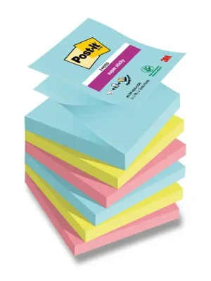 3M Post-it - silně lepicí Z-bloček - 76 x 76 mm, 6 x 90 l., Cosmic Cenová Bomba