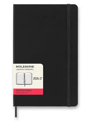 Akční Nabídka Moleskine 2026-27 - 18měsíční diář v tvrdých deskách - velikost L, denní, černý