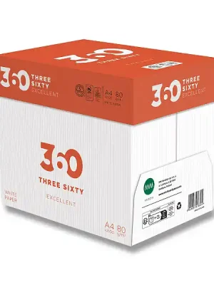 360 Excellent - xerografický papír - A4, 80 g, 5 x 500 listů Nová Kolekce