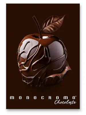 Značkový Pigna Monocromo Chocolate - školní sešit - A5, linkovaný, 38 listů, mix motivů