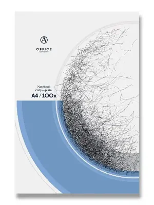 Značkový OA - záznamní kniha - A4, 100 l., čistá