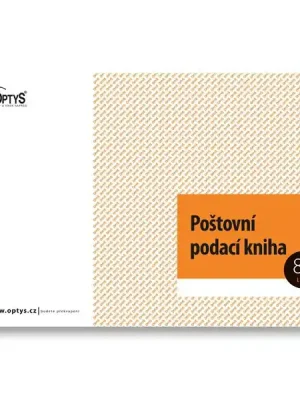 Akce Optys - Poštovní podací kniha