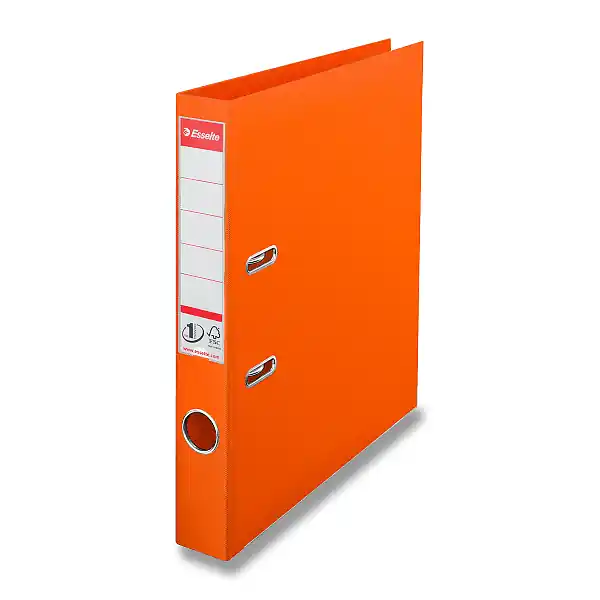 Přímo Od Výrobce Esselte No. 1 Power - plastový pákový pořadač - 50 mm, oranžový