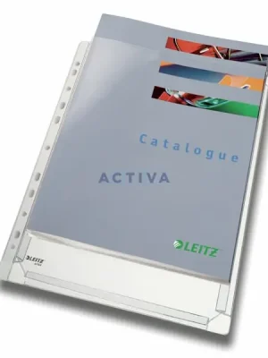 Autentický Leitz - transparentní zakládací obal U, 5 ks