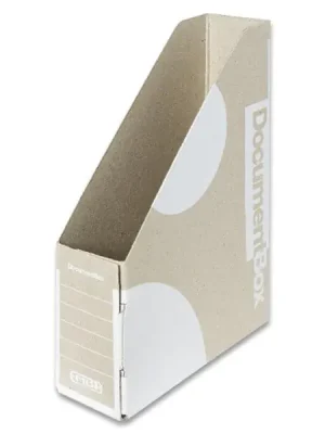 Aktuální EMBA Magazin Box - kartonový stojan na katalogy - 75 mm, bílý