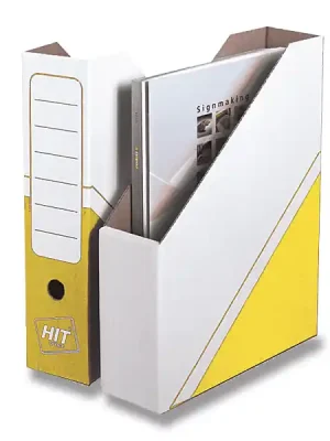 Akční Cena HIT Office - Magazin Box - 75 mm, žlutý