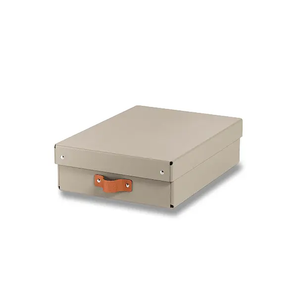 Leitz Puro - úložný box - A4, 260 x 100 x 350 mm, béžový, 2 ks Vrácení Zdarma