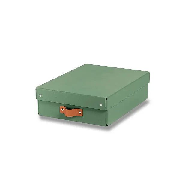 Hit Sezóny Leitz Puro - úložný box - A4, 260 x 100 x 350 mm, zelený, 2 ks