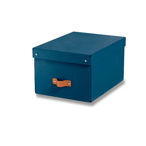Leitz Puro - úložný box - A4, 260 x 200 x 350 mm, modrý, 2 ks Rychlé Dodání