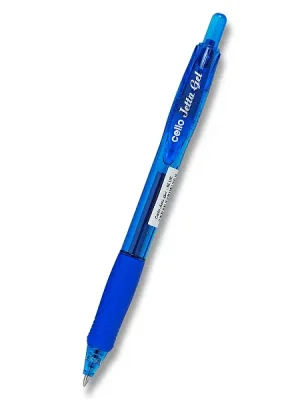 Akční Cena Cello Jetta Gel - gelový roller - modrý, 0,5 mm