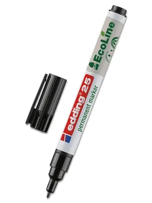 Akce Edding 25 EcoLine - permanentní popisovač - černý
