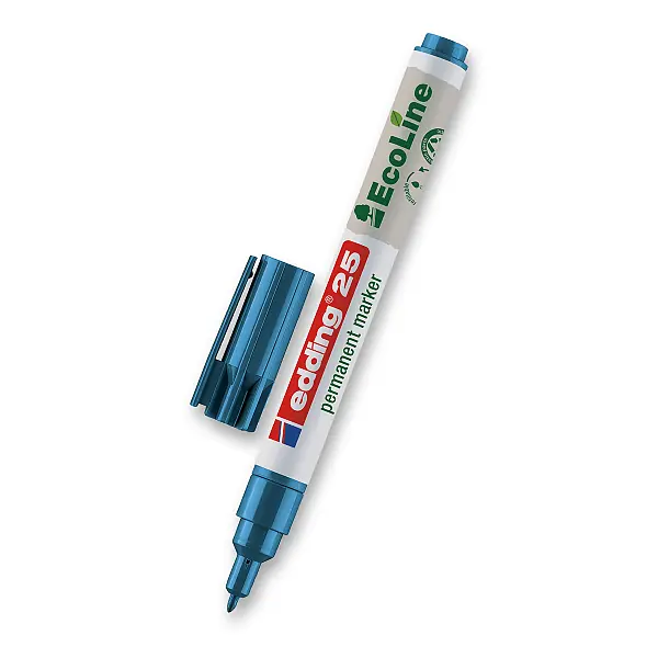Edding 25 EcoLine - permanentní popisovač - modrý Odeslání Ihned