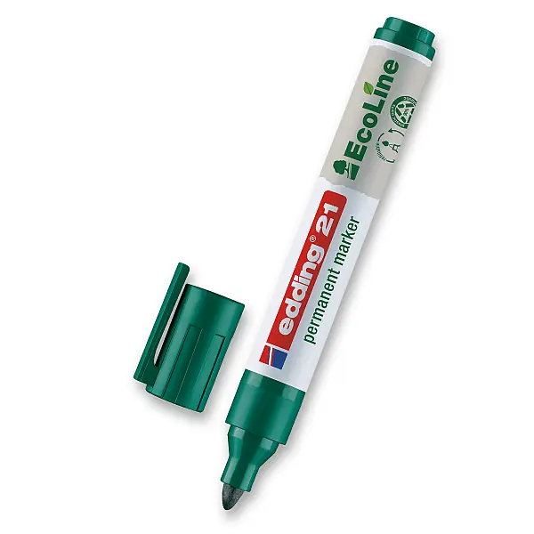 Expresní Doručení Edding 21 EcoLine - permanentní popisovač - zelený