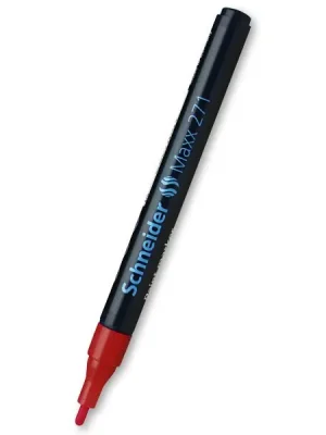 Aktuální Schneider Maxx 271 - speciální popisovač - červený