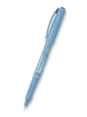 Značkový Centropen Document 2631 - mikrofix - hrot 0,1 mm, červený