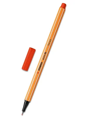 Značkový STABILO® point 88® - liner - červený