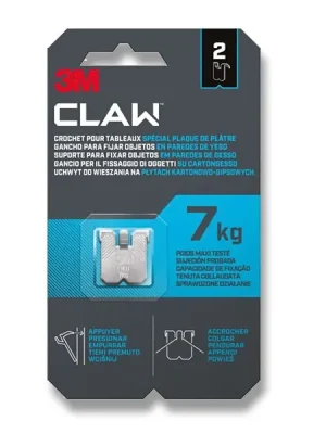3M - claw háčky do sádrokartonu - nosnost 7 kg Originální