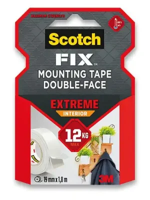 3M Scotch FIX - supersilná pěnová páska - interiér, 19 mm x 1,5 m Vrácení Zdarma
