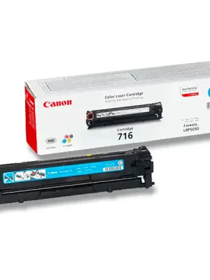 Autentický Canon - toner CRG-716, cyan (modrý) pro laserové tiskárny