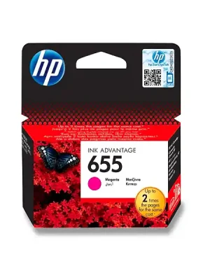 Aktuální HP - cartridge CZ111AE Magenta č. 655 (červená) pro inkoustové tiskárny