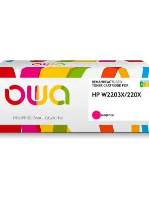 Armor - toner pro W2203X, magenta (červený) 5,5K pro laserové tiskárny Autentický