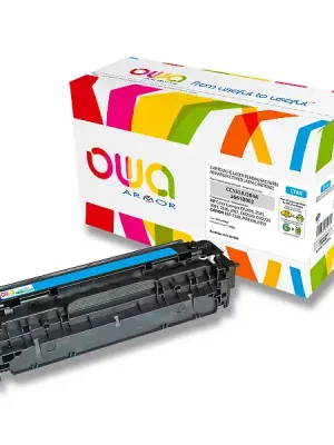 Armor - toner pro CC531A, cyan (modrá) pro laserové barevné tiskárny Omezená Nabídka