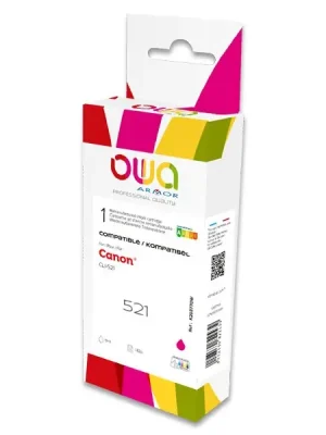 Armor - cartridge pro CLI-521, magenta (červená), 11 ml pro inkoustové tiskárny Výhodná Nabídka