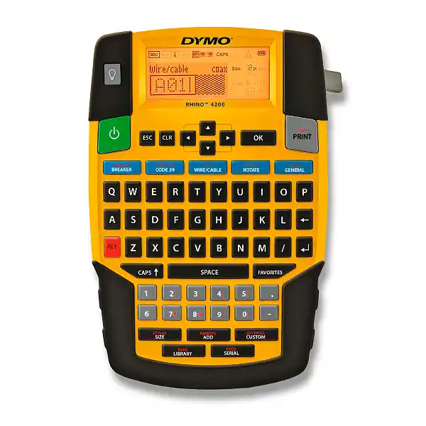 Značkový Dymo Rhino 4200 - štítkovač