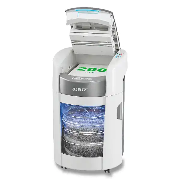Leitz IQ OptiMax Autofeed Small Office 200 P5 - skartovačka Sezónní Sleva