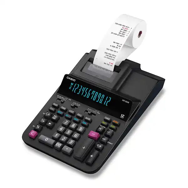 Casio DR 200 R BK - kalkulátor s tiskem Omezená Nabídka