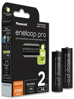 Akční Cena Panasonic Eneloop AA HR6 - Ni-MH baterie - AA, 2 ks
