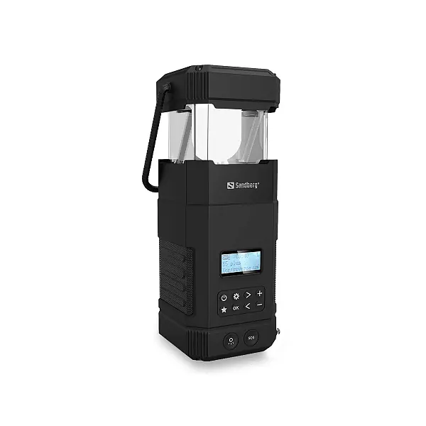 Vysoce Kvalitní Sandberg Survivor Lantern All-in1 - multifunkční svítilna s powerbankou - 10000 mAh