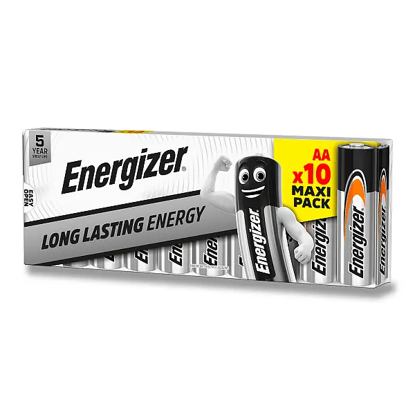 Dokud Zásoby Vydrží Energizer Everyday - alkalická baterie - AA, 10 ks
