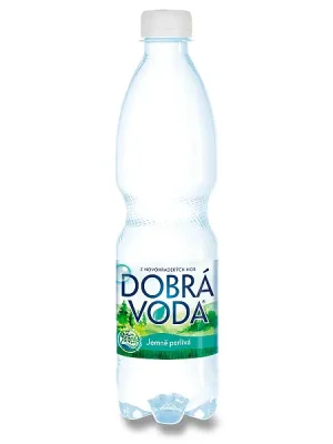 Akční Nabídka Dobrá voda - jemně perlivá voda - 8 × 0,5 l