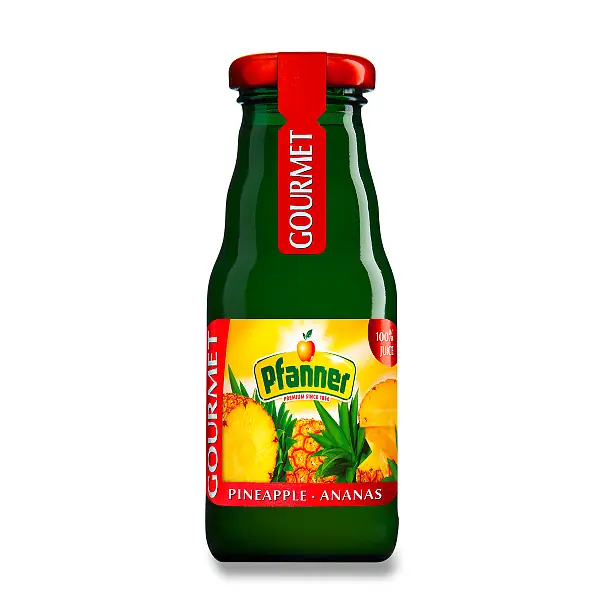 Pfanner Gourmet - ovocný džus - ananas 100%, 200 ml, 24 ks Omezená Nabídka