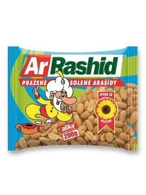 ArRashid - arašídy pražené solené, 200 g Nejlepší Volba