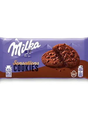Značkový Milka Cookie Sensation - sušenky - All Choco, 156 g