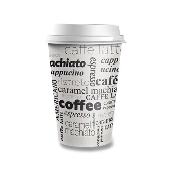 Autentický Coffee to go - papírové kelímky - 0,4 l, 50 ks